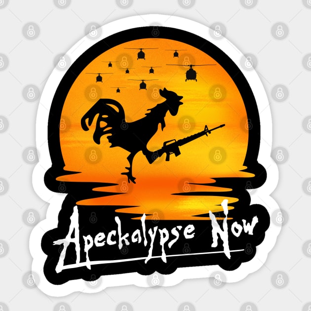 Apeckalypse Now Sticker by Daz Art & Designs